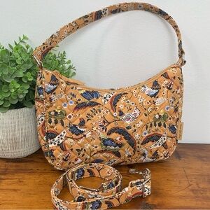 Vera Bradley | Frannie Crescent Crossbody French Hens Bag